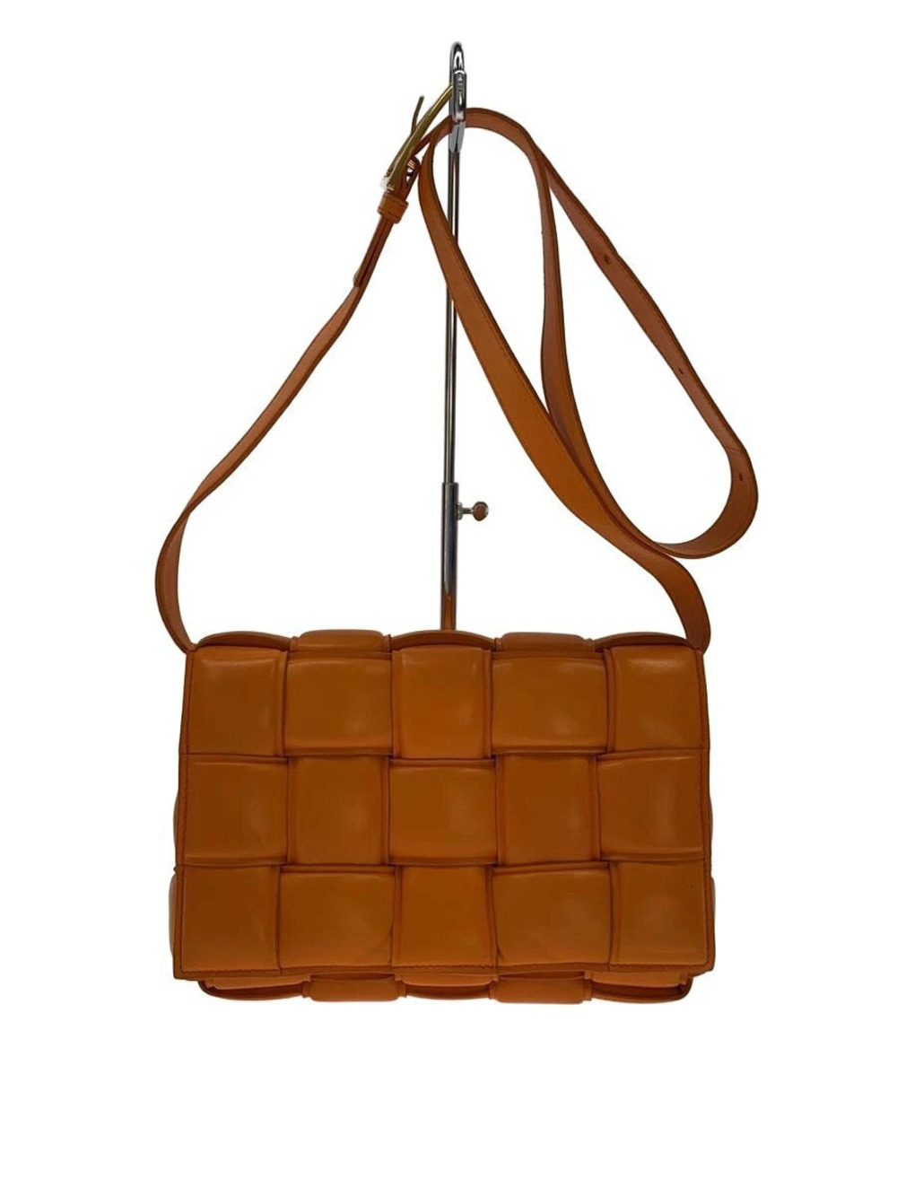 Bottega Veneta Shoulder Bag Leather Orange